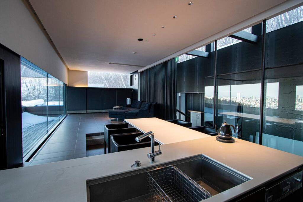 Sapporo Boukyo Luxury House 5 Pax Free Parking Villa Exterior photo